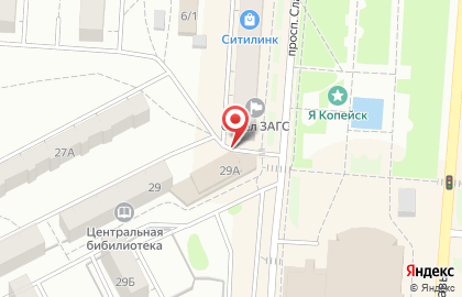 Версаль на улице Жданова на карте
