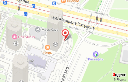 Киберспортивный клуб Cyber z на улице Маршала Катукова на карте