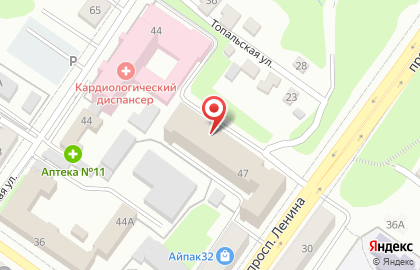Ростелеком для дома на проспекте Ленина на карте