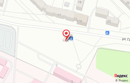 Продовольственный магазин Развитие в Центральном районе на карте