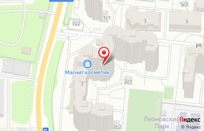 Супермаркет Пятёрочка в Москве на карте