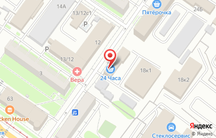 Салон газового оборудования Газовик в Твери на карте