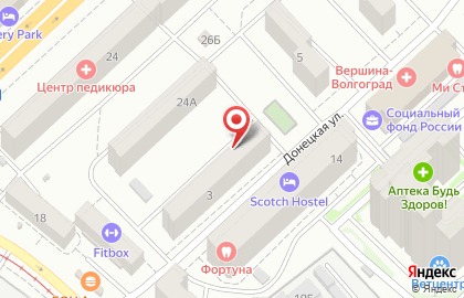Интернет магазин мебели на Донецкой улице на карте