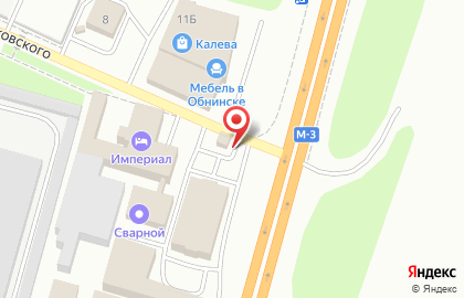Магазин Дачник на Киевском шоссе на карте