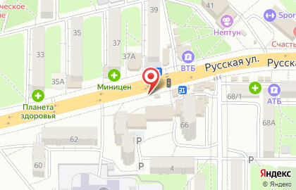 Микрофинансовая организация Мега ДВ 25 в Советском районе на карте