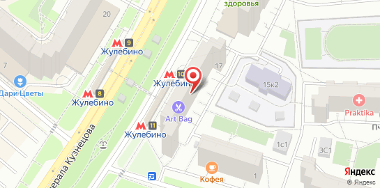 Ногтевая студия F.Yash на карте