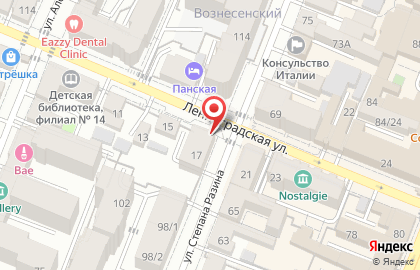 Магазин Гастроном в Самарском районе на карте