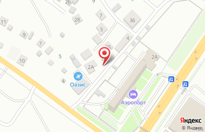 Баня Сибирское Здоровье на Аэропортовском шоссе на карте
