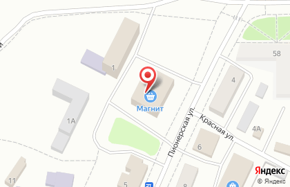 Гипермаркет Магнит на Пионерской улице на карте