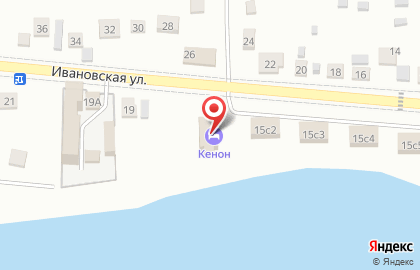 Гостиница Кенон на карте