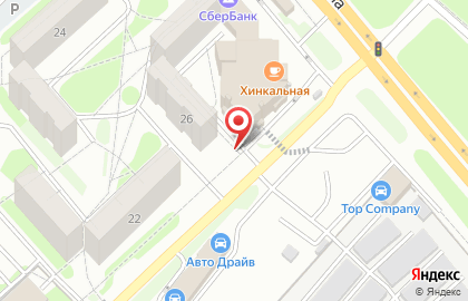Магазин овощей, мяса и сухофруктов на карте