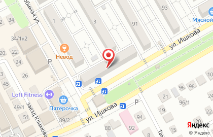 Салон оптики Глянец в Михайловске на карте