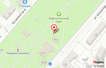 Центр творчества и досуга на карте