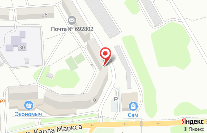 Торговый центр Винлаб на улице Академика Курчатова на карте