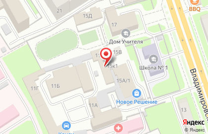 Компания Партнёр на Площади Гарина-Михайловского на карте
