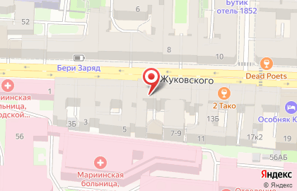 Амос Невский Комфорт на карте
