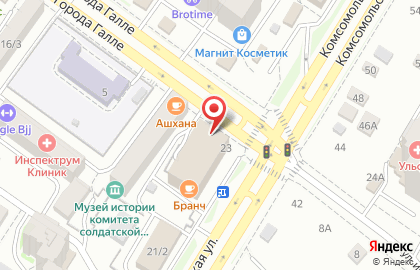 Торговая компания Ворота с кнопкой в Советском районе на карте