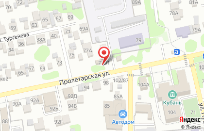 Продовольственный магазин Кураж на карте