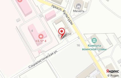 Кафе быстрого питания Зам Зам на проспекте Культуры на карте