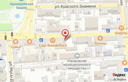 Релакс на площади Ленина на карте