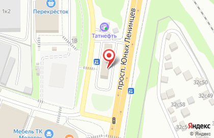 Компания по автострахованию на проспекте Юных Ленинцев на карте