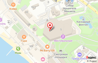 Золотой Орфей на карте