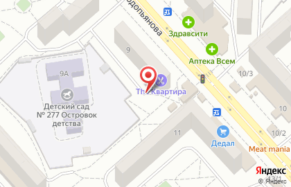 Магазин ХуторОк на улице Водопьянова на карте