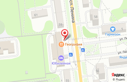Продуктовый магазин на проспекте Ленина на карте