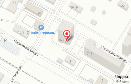 Магазин продуктов в Москве на карте
