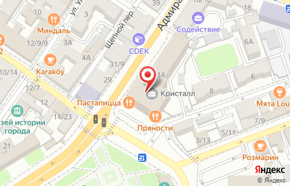 ООО Алые паруса на улице Тургенева на карте