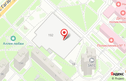 Шинный центр Inside на проспекте Гагарина на карте