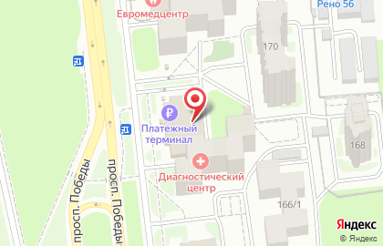 Консультативно-диагностический центр в Дзержинском районе на карте