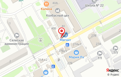 Пекарня в Новосибирске на карте