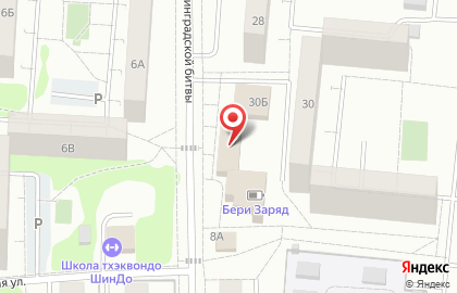 Парикмахерская в Москве на карте