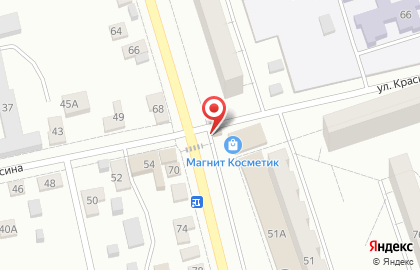 Киоск быстрого питания Русский аппетит в Заводском районе на карте