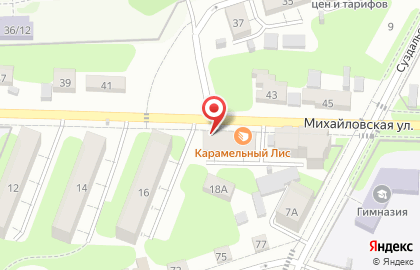 Компания Техноком на Михайловской улице на карте