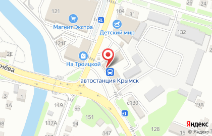 Банкомат ТрансКредитБанк в Краснодаре на карте