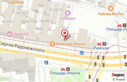 Психологии Ирины Медведевой на улице Сергия Радонежского на карте