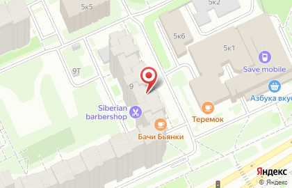 Супермаркет Дикси на улице Нахимова, 9 на карте