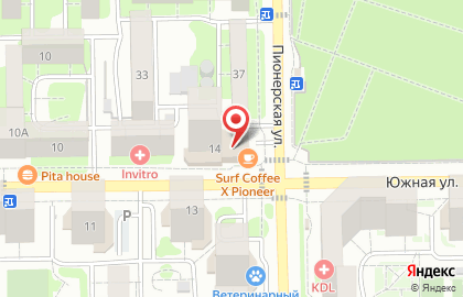 Кофейня Surf Coffee в Новороссийске на карте