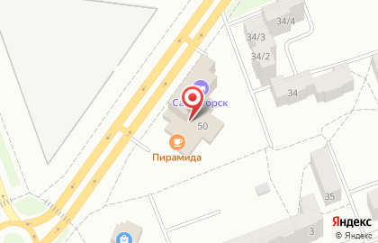 Отель Саяногорск на карте