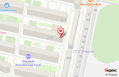 Парикмахерская Ангелина на улице Тухачевского на карте