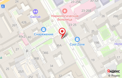 Продовольственный магазин АРС в Василеостровском районе на карте