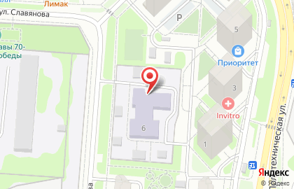 Общеобразовательная школа Университетская №29 с дошкольным отделением в Советском районе на карте