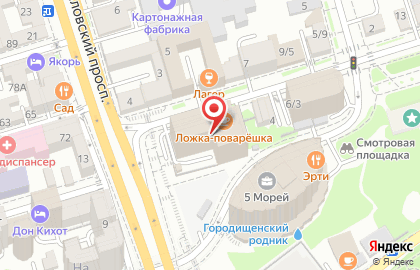 СтройЭксперт на Ворошиловском проспекте на карте