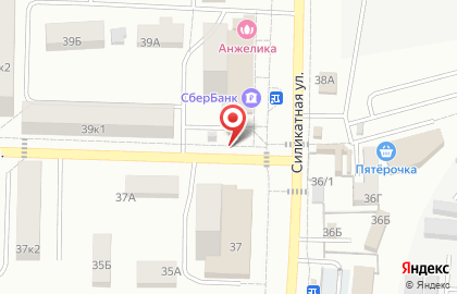 Цветочный киоск на Силикатной улице на карте