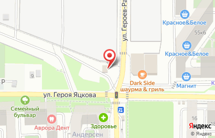 Строительная компания ЮгСтройИмпериал на улице Героев-Разведчиков на карте