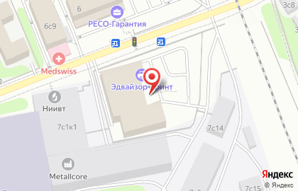 Компания информационной безопасности БСС-Безопасность на карте