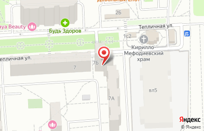 Интернет-магазин интим-товаров Puper.ru на Тепличной улице на карте