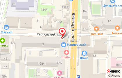 КлючСервис в Карповском переулке на карте